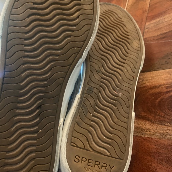 Sperry Memory Foam slip on sneaker in denim - Picture 4 of 4